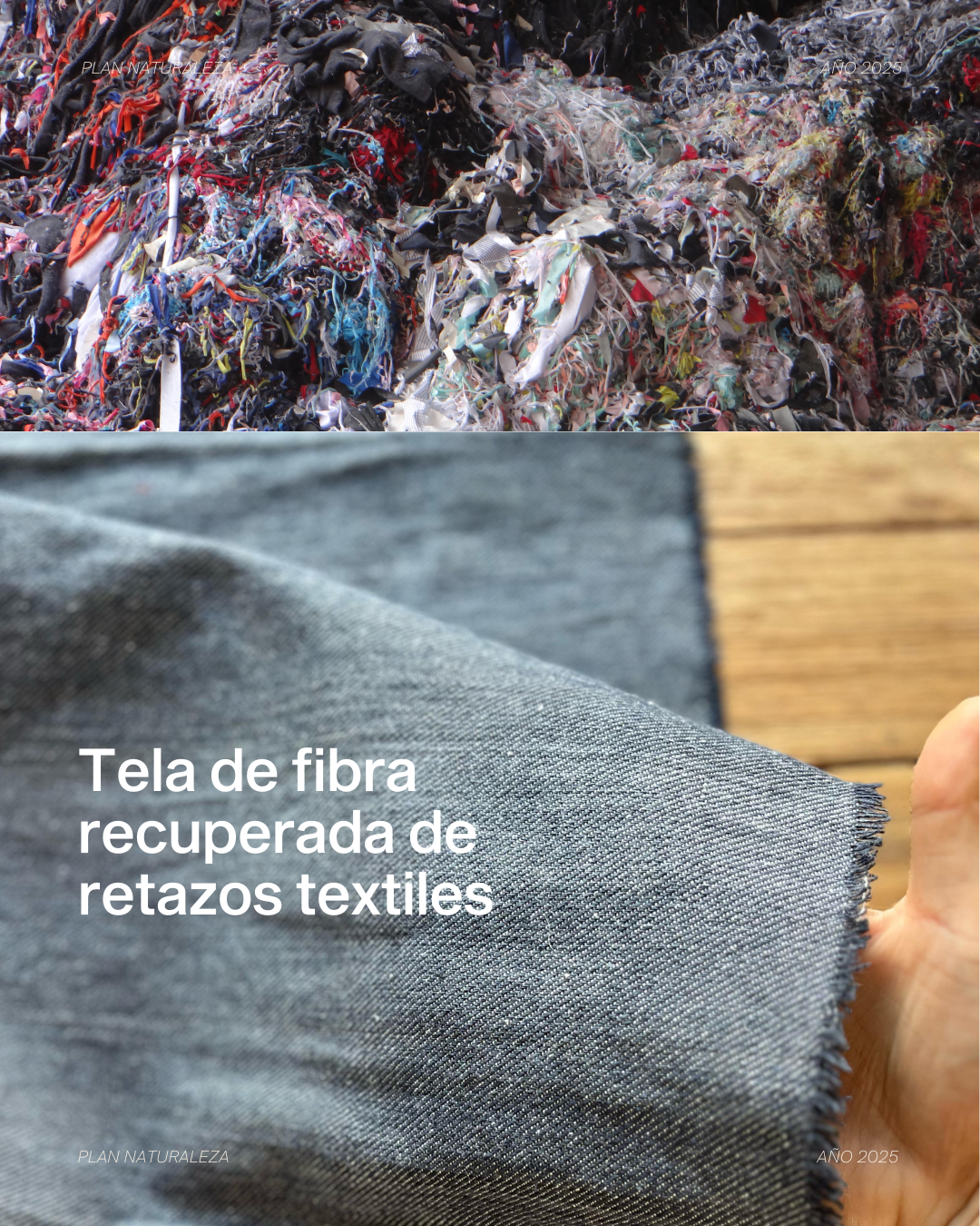 Conoce más sobre tela de fibra retazos textiles